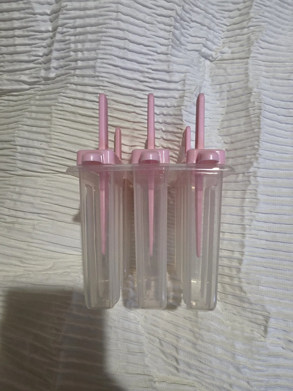 Pink Reusable Popsicle Mold Set New Without Tags